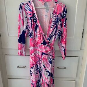 Lilly Pulitzer Vibrant Wrap Dress